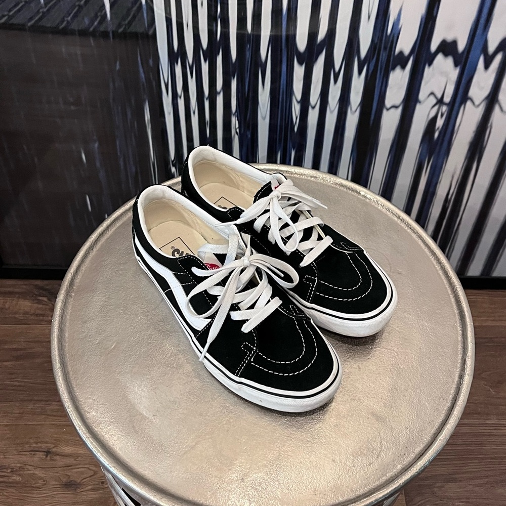 Vans Black and White Women's Sneakers